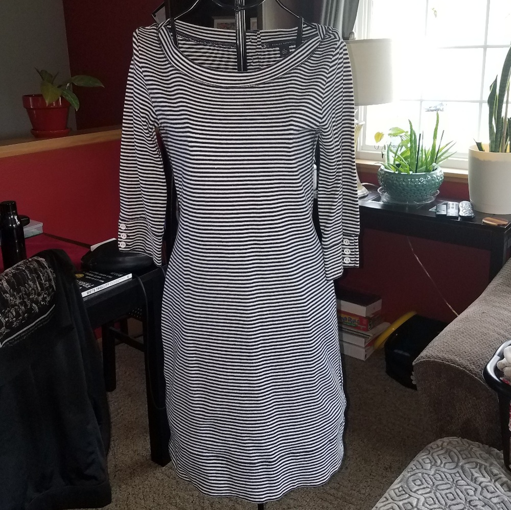 Striped Dress by Banana Republic